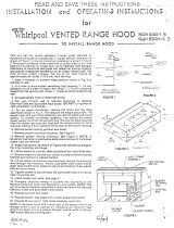 Whirlpool RGH 8300-2 User manual