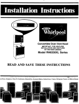 Whirlpool RH6330XL User manual