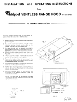 Whirlpool RHH2600 User manual