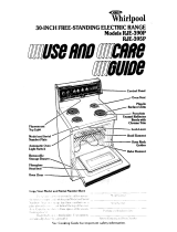 Whirlpool RJE-395P User manual