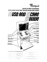 Whirlpool RJE-953PP User manual