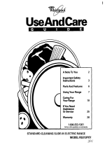 Whirlpool RS313PXY User manual
