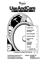 Whirlpool SF3000SY User manual