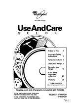 Whirlpool SF312PEW User manual
