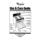 Whirlpool SF365BEW User manual