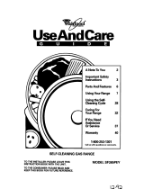 Whirlpool SF385PEY User manual