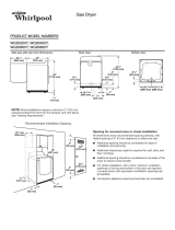 Whirlpool Clothes Dryer GD8200Y User manual