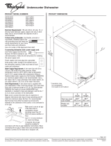 Whirlpool Dishwasher WDF530PLY User manual