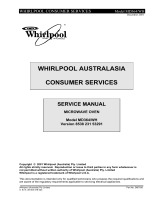 Whirlpool MD364/WH User manual