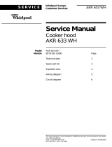 Whirlpool Ventilation Hood AKR 633 WH User manual