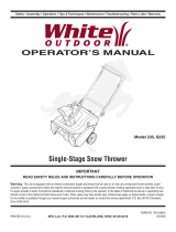 White Outdoor 235 User manual