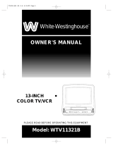 WHITE WEST WTV11321B User manual