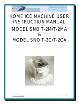 Whynter SNO T-2C/T-2CA User manual