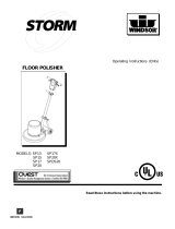 Windsor STORM SP17X User manual