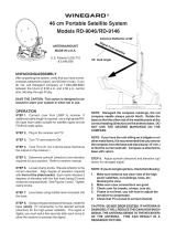 Winegard RD-9146 User manual