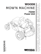 Woods Equipment Mov'n Machine FZ25D User manual