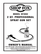 Shop fox W1802 User manual