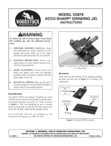Woodstock ACCU-SHARP D3978 User manual