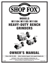 Woodstock SHOP FOX M1104 User manual