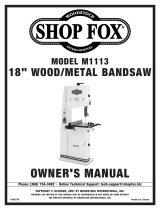 Woodstock M1113 User manual