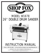 Shop fox SHOP FOX W1678 User manual