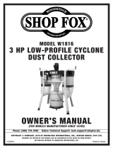 Shop fox SHOP FOX W1816 User manual