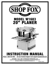 Grizzly W1683 User manual