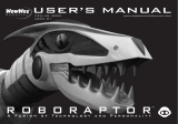Wow Wee EWS 8095 Roboraptor User manual