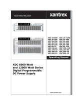 Xantrex Technology XDC 600-10 User manual