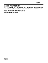 Xerox 4220 User manual