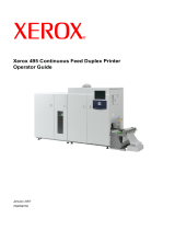 Xerox 495 Continuous Feed User manual