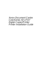 Xerox 50 LP/ST User manual