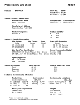 Xerox 505 User manual