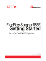 Xerox FreeFlow Scanner 665e User manual