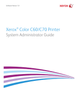 Xerox Color C70 Operating instructions