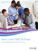 Xerox Color C60/C70 Quick start guide