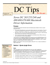 Xerox DC 265/255/240 User manual