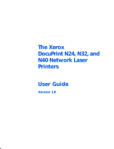 Xerox N40 User manual