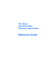 Xerox DocuPrint P8ex User manual