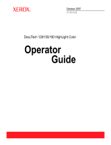 Xerox DocuTech 128 HighLight Color User guide