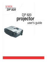 Xerox DP 820 User manual