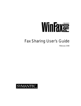 Symantec WinFax Pro 10.0 User manual