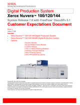 Xerox NUVERA 100 MX User manual