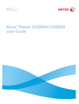 Xerox Phaser 3320DN/ 3320DNI Printer User manual