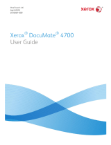 Xerox DocuMate 4700 User manual