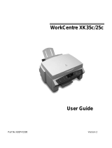 Xerox XK25C User manual