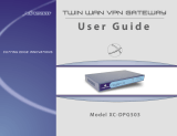 XiNCOM Twin WAN XC-DPG503 User manual
