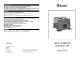 Xpelair Xplus 275 User manual