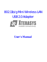 Xterasys USB Adapter User manual