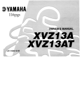 Yamaha 1999 Royal Star Boulevard Owner's manual